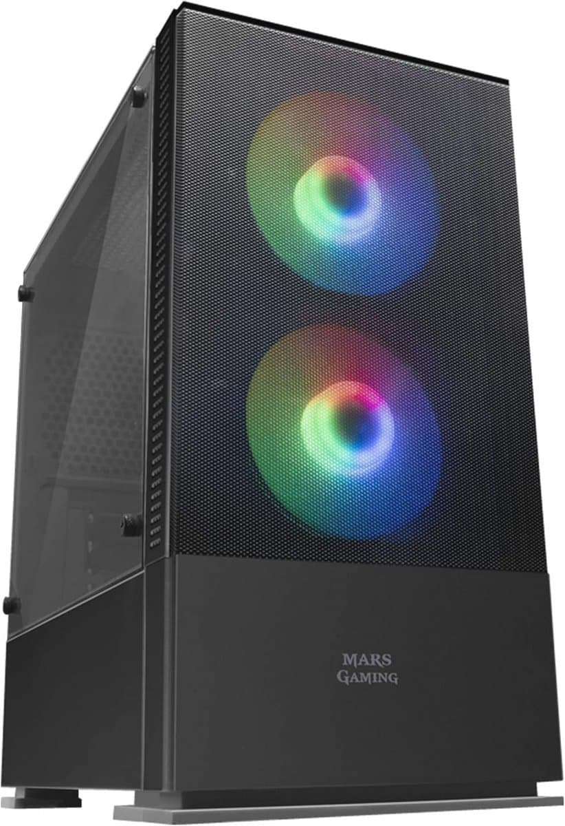 Compacte RGB Gaming PC Behuizing voor MicroATX en Mini-ITX