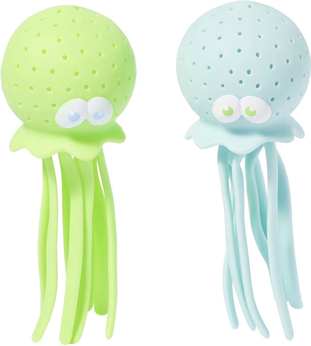 Sunnylife - Kids Swimtime Waterspuiter Octopus Set van 2 Stuks - Kunststof - Blauw -