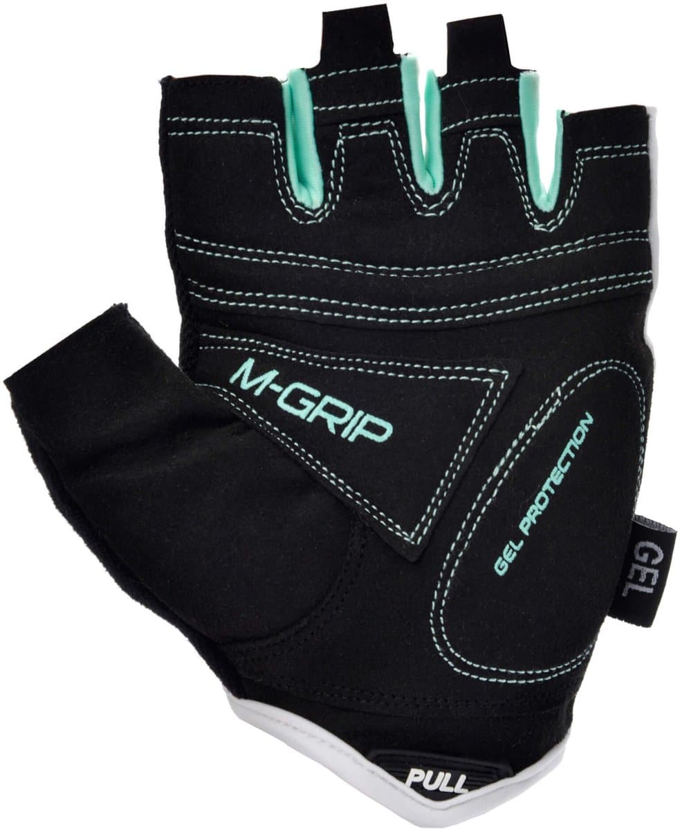 Meteor Gel GX37 - Fietshandschoenen - Maat XXL, wit/mint