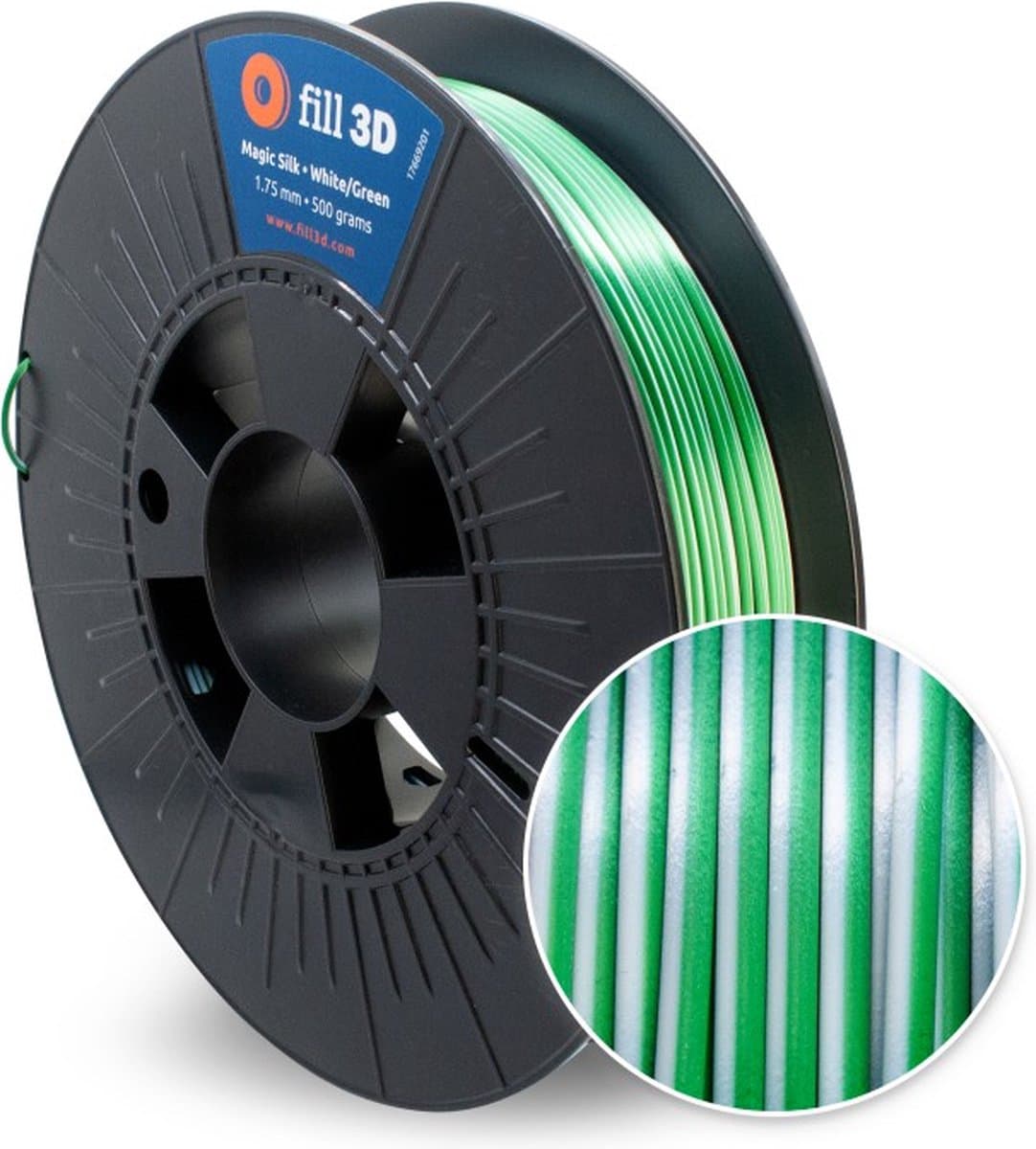 Fill 3D Magic Silk White/Green