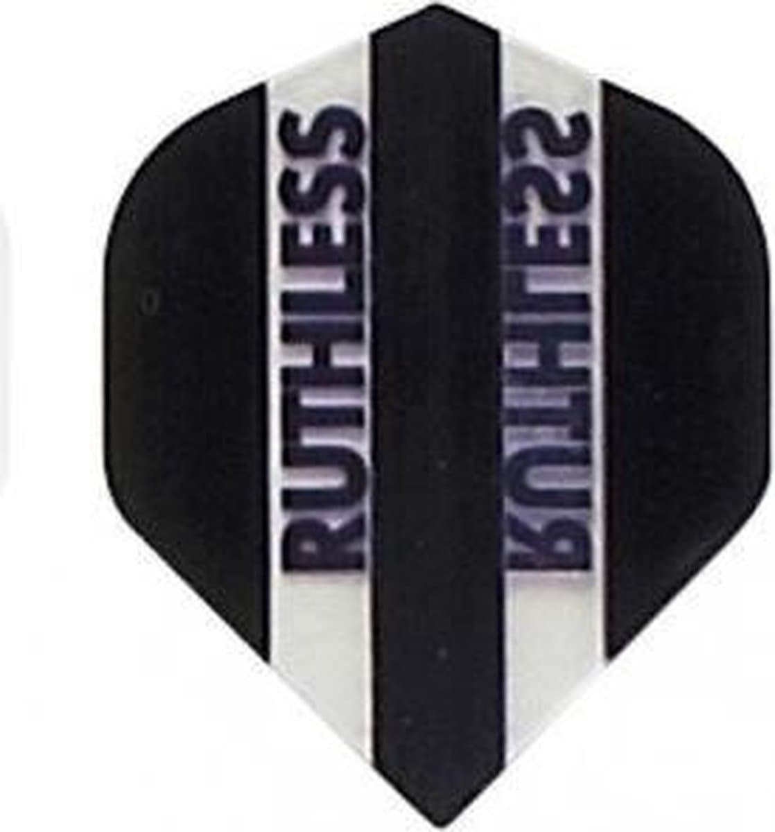Ruthless Transparant Black - Dart Flights