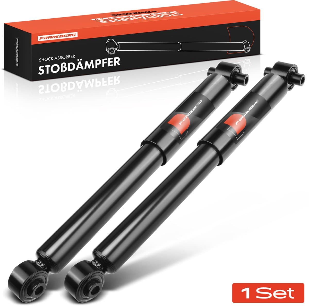 Frankberg 2x Demper Achteras voor FORD