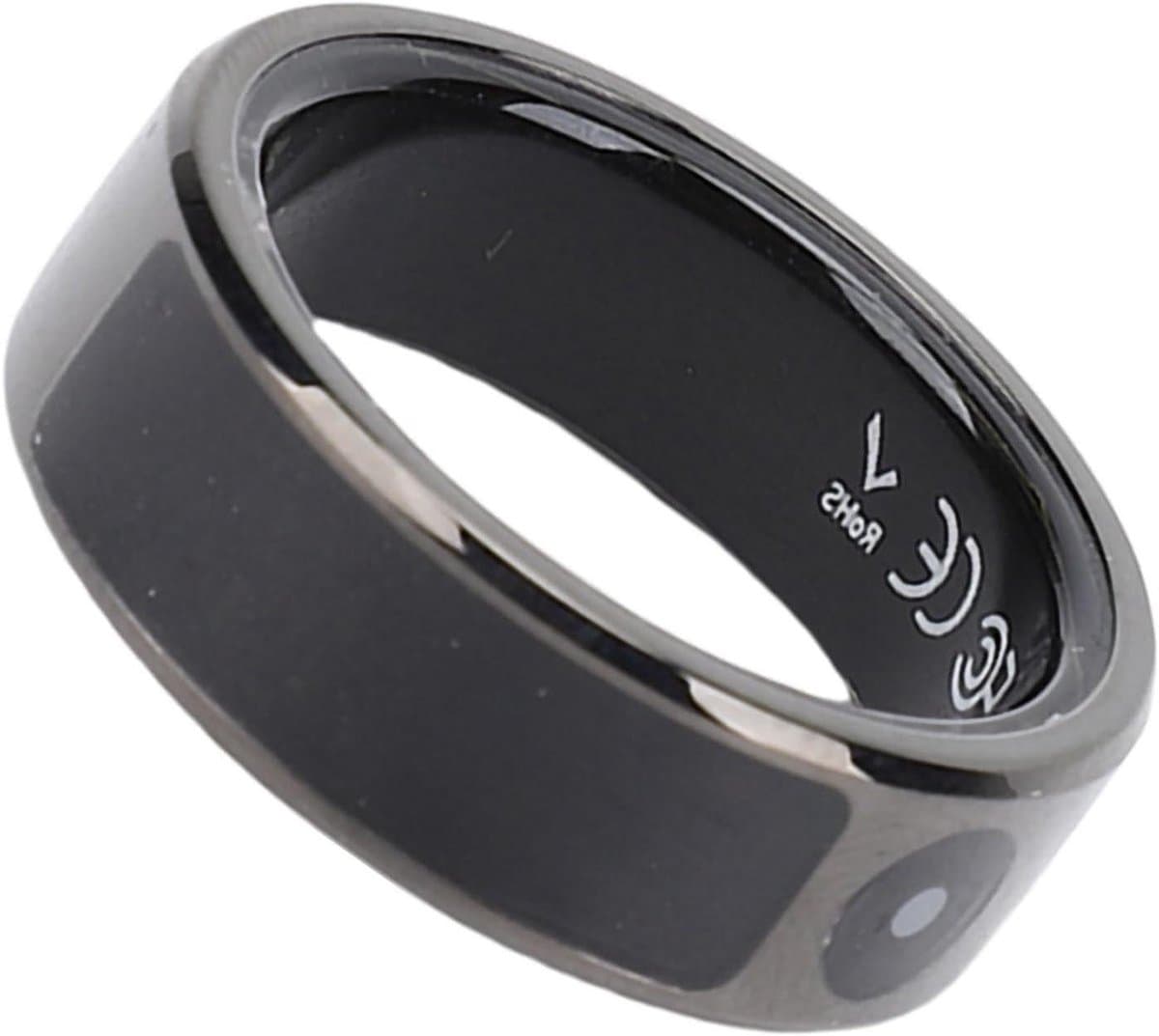 Slimme Ring - Activity Tracker - Fitness Doelen - Waterdicht Kleurendisplay - Maat 12 - Zilver