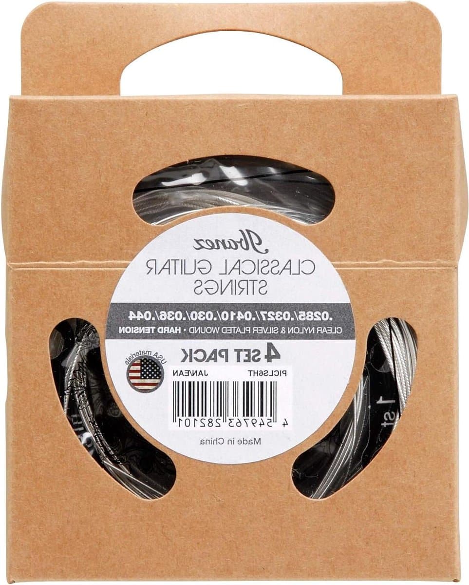 Ibanez PICLS6HT K Classical Guitar Strings - 6 String - Hard Tension - 4 Set Pack
