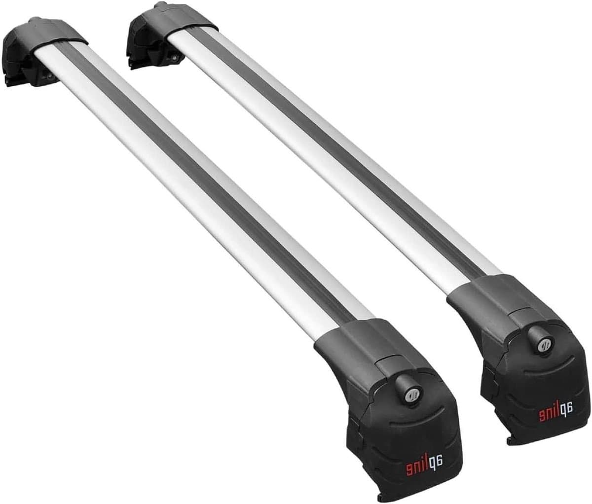 Dakdragers Mercedes C-Klasse - Bagagevervoerder Spoorstaven - Vervoer Bagage - Voertuigspecifieke Productie - 100 x 10 x 20 cm - Grijs