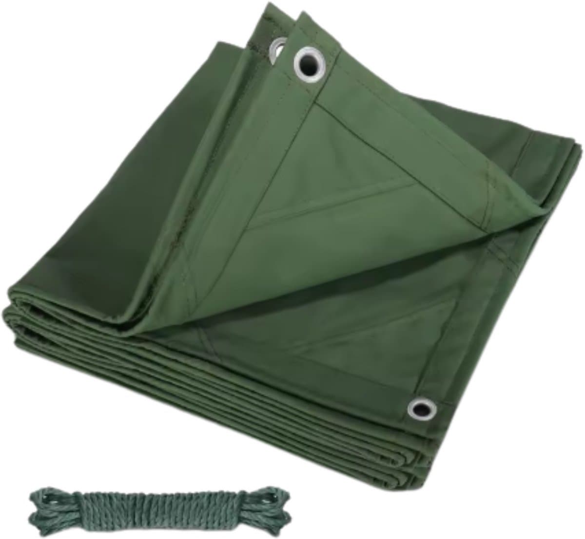 Dekzeil 200x300cm - Waterdicht - Voor Luifel, Tent, Auto, Boot & Dak - Zwaar - Camping & bescherming - Groen