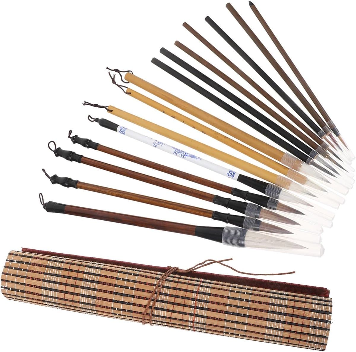 Watercolor Calligraphy Brush met Ergonomisch Handvat Beginners Brush Pens voor Traditioneel Schilderen Kunstcreatie Eenvoudig Te Reinigen Complete Schrijfset