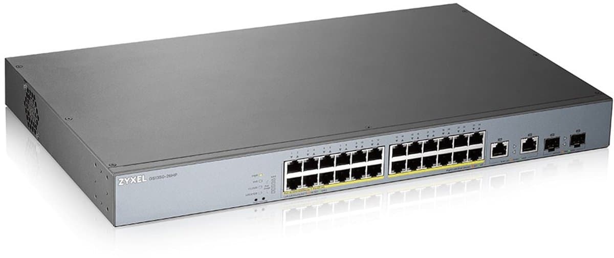 Switch ZyXEL GS1350-26HP-EU0101F 24 p 10 / 100 / 1000 Mbps