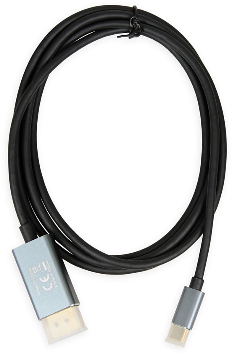 iBox ITVCDP4K video kabel adapter 1,8 m USB Type-C DisplayPort Zwart