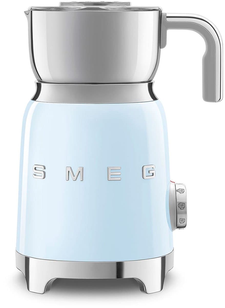 SMEG MFF11PBEU - Melkopschuimer - Pastelblauw - 6 functies