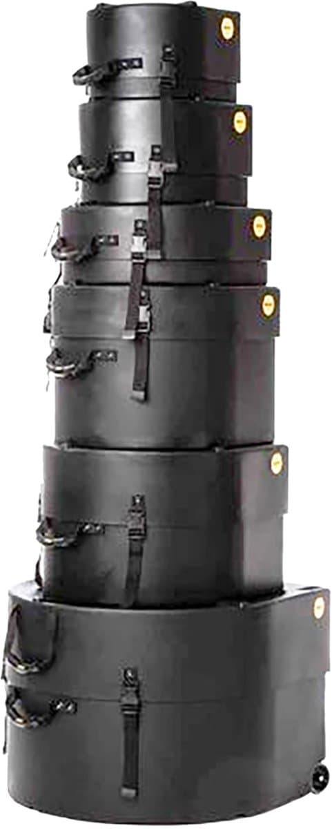 Hardcase HROCKFUS-6 Drum Case Set - Drum koffer set