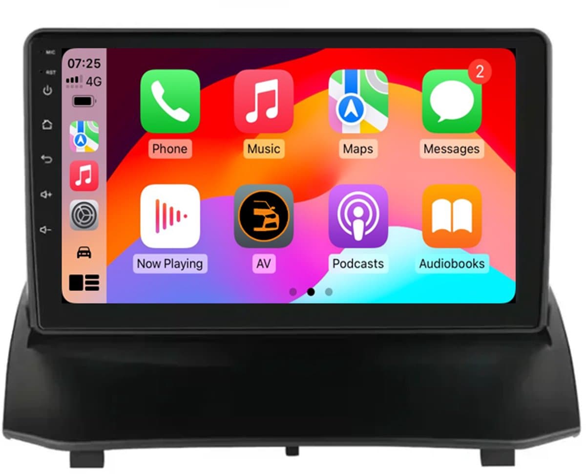 VCTparts® CarPlay & Android Auto Autoradio voor Ford Fiesta 2009–2014 – GPS Navigatie & Touchscreen – Inbouwen / Inbouwservice / Installatie