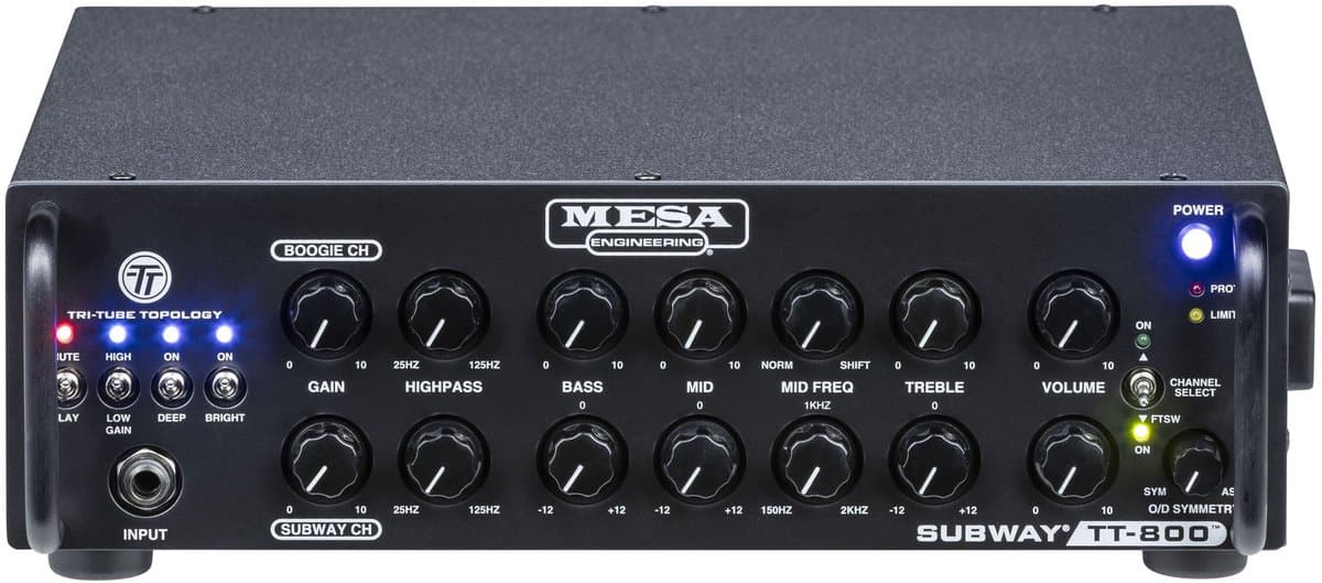Mesa Boogie Mesa Boogie Subway TT-800 Head - Bass top