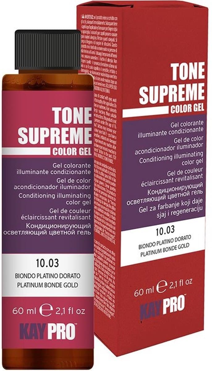 KayPro - KayPro Tone Supreme Color Gel 60ml 10.03