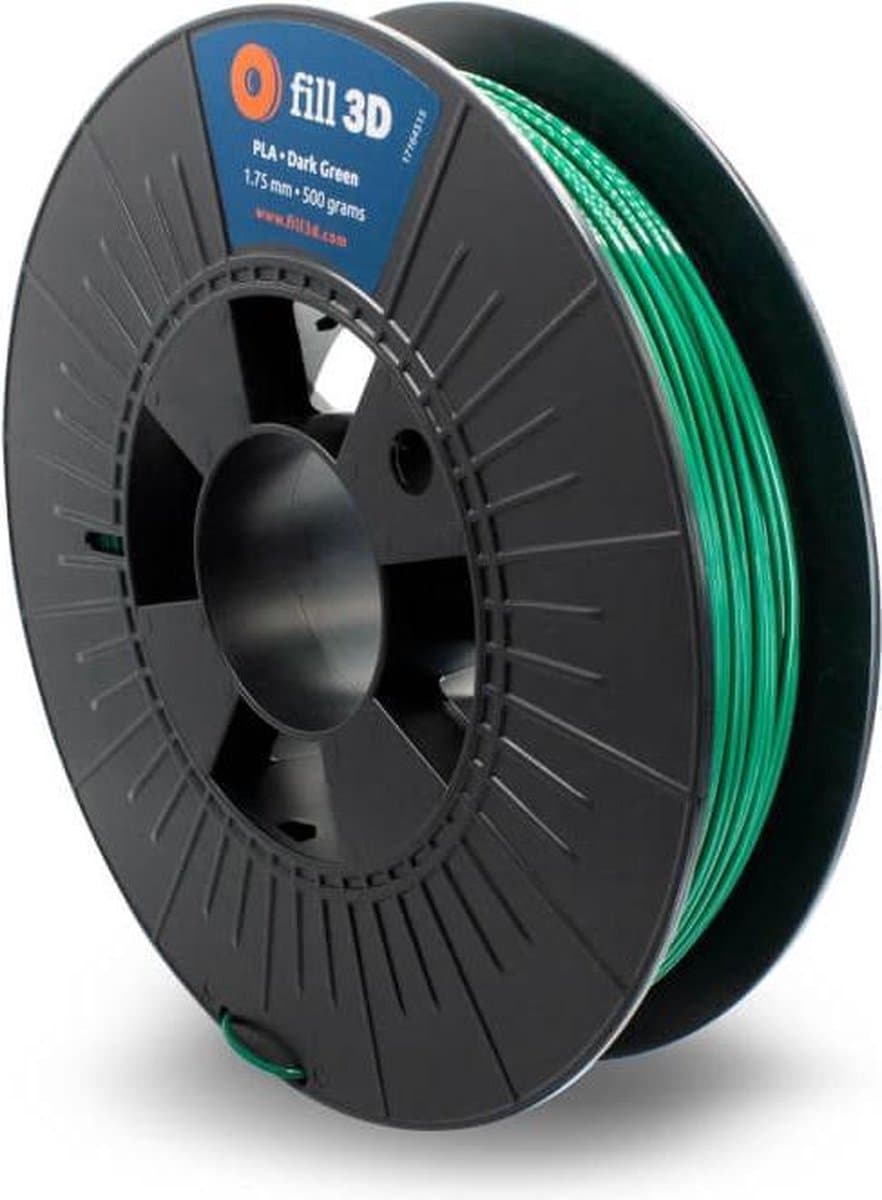 Fill 3D PLA Dark Green 0,5 kg