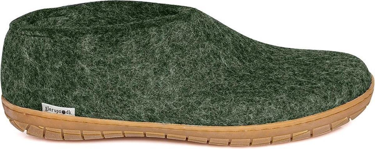 Glerups Schoen met rubber zool-Groen-39