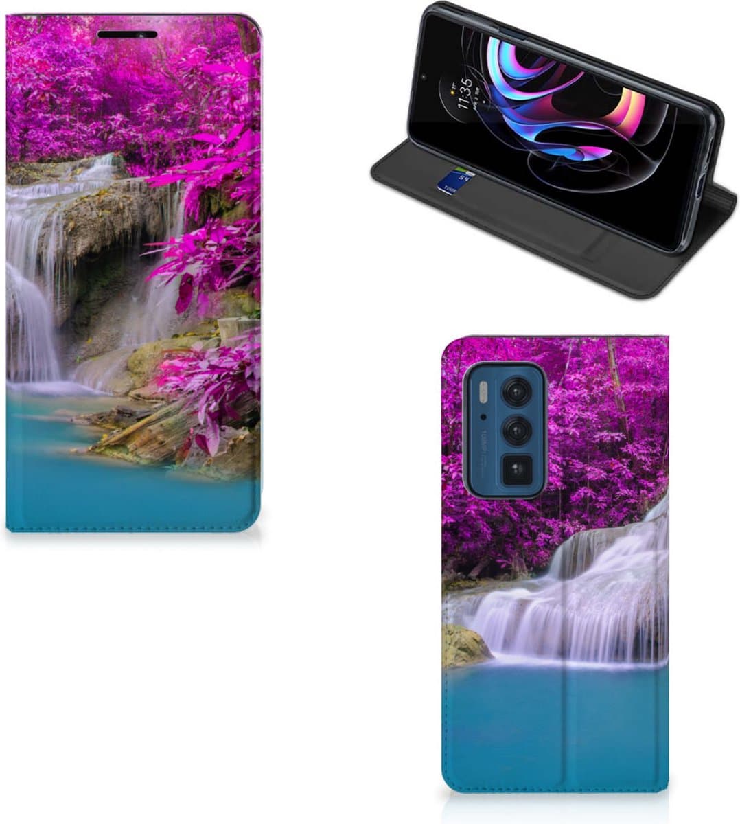 Motorola Edge 20 Pro Book Cover Waterval
