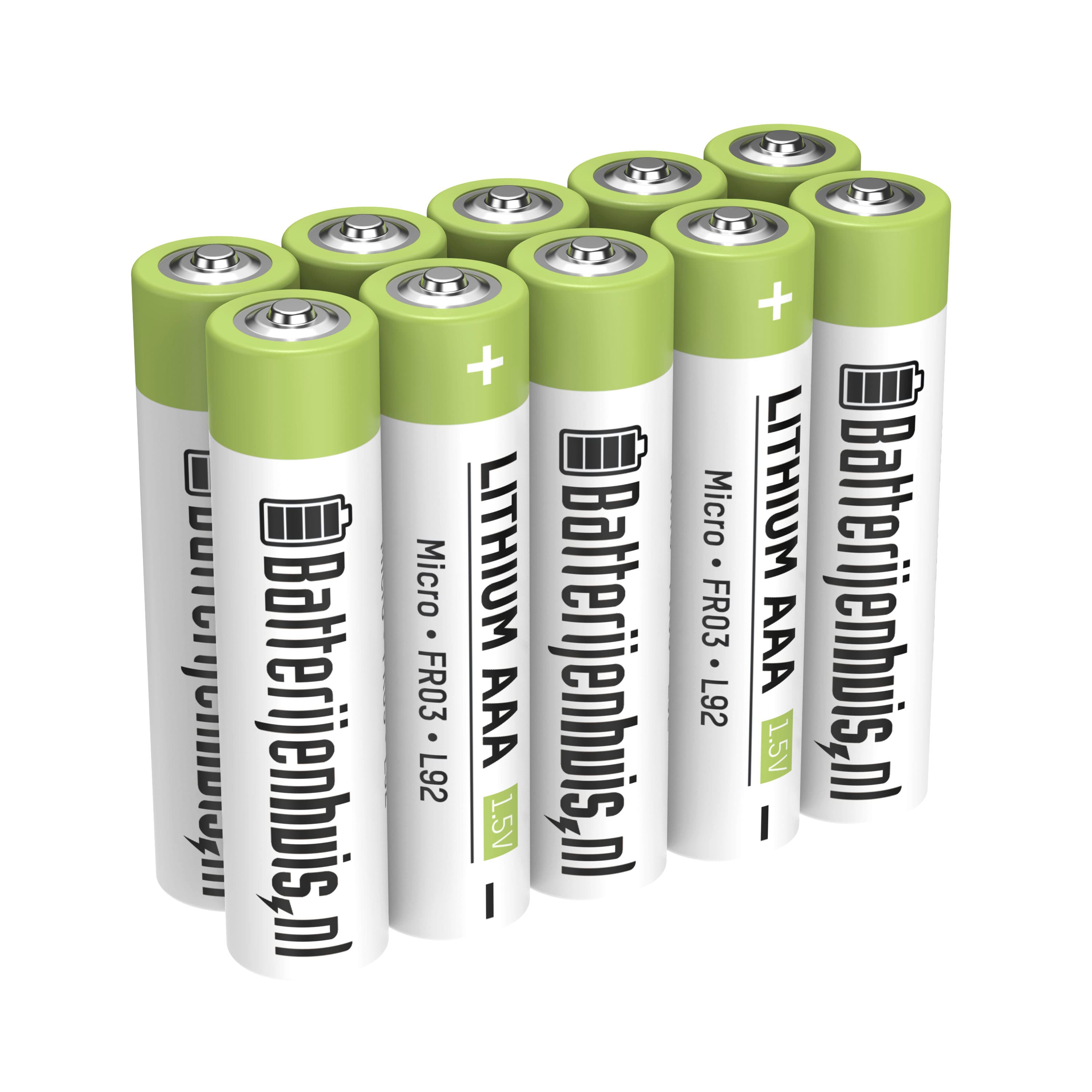 AAA Lithium Batterijen 10x