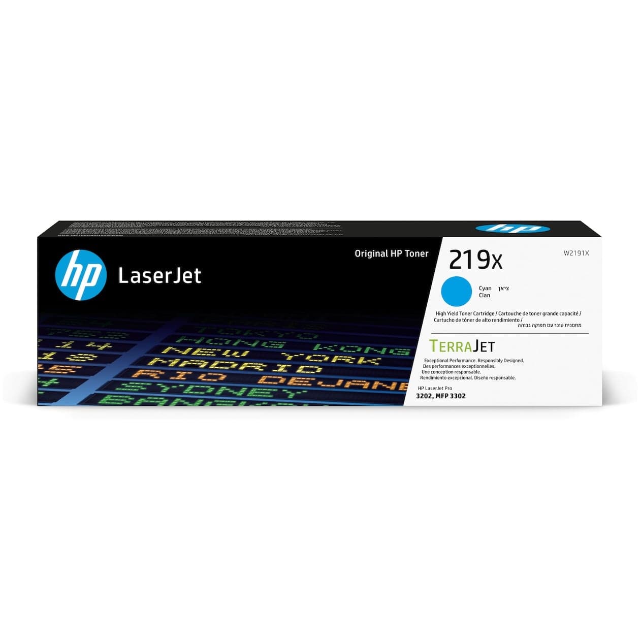 HP 219X LaserJet XL Toner Cyaan