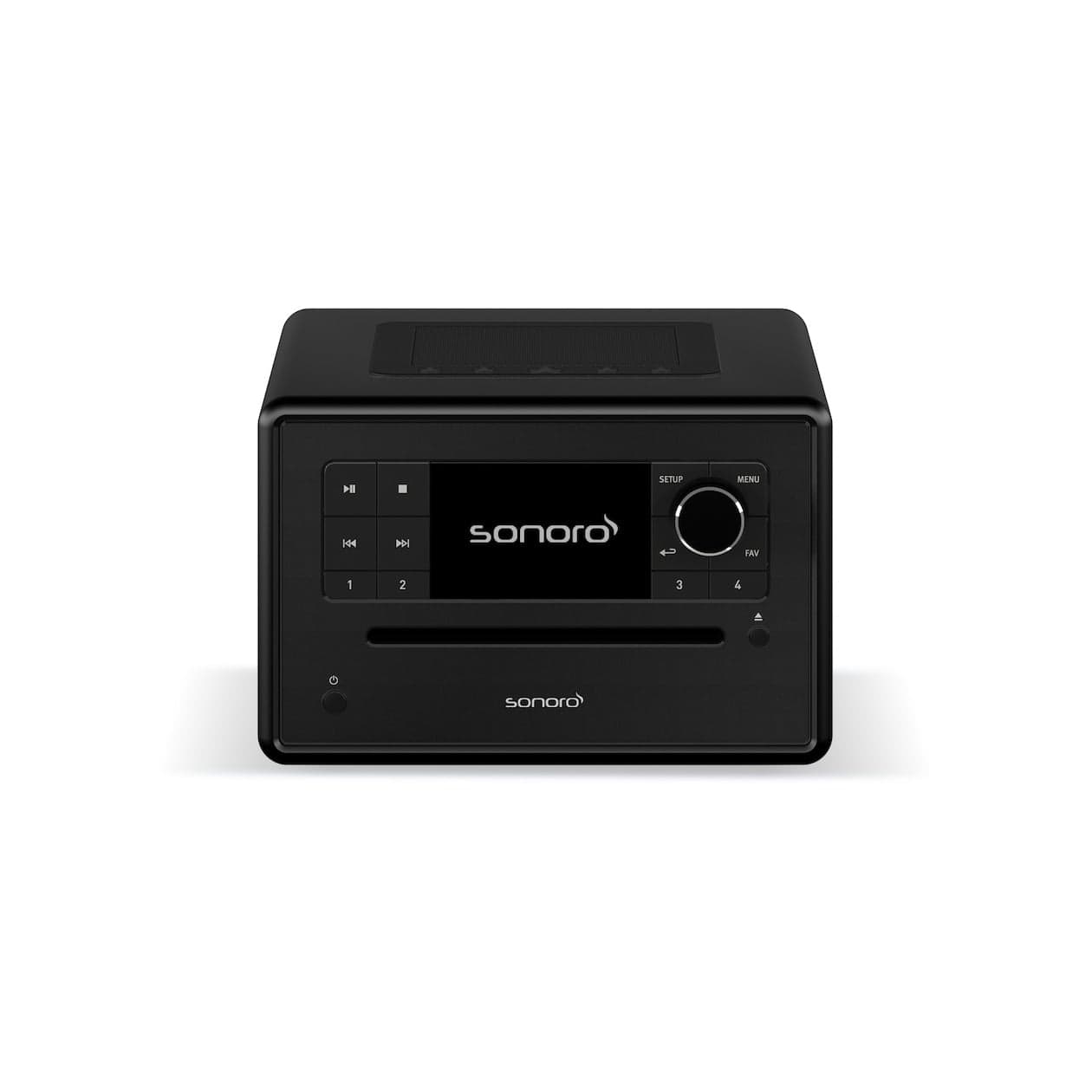 Sonoro Elite 2025 Internet Radio met CD-Speler - Mat Zwart