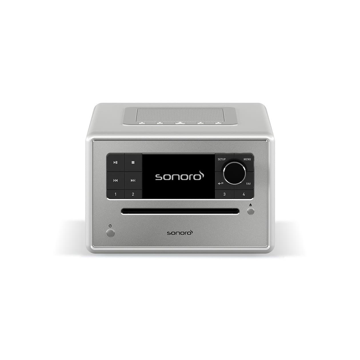 Sonoro Elite 2025 Internet Radio met CD-Speler - zilver