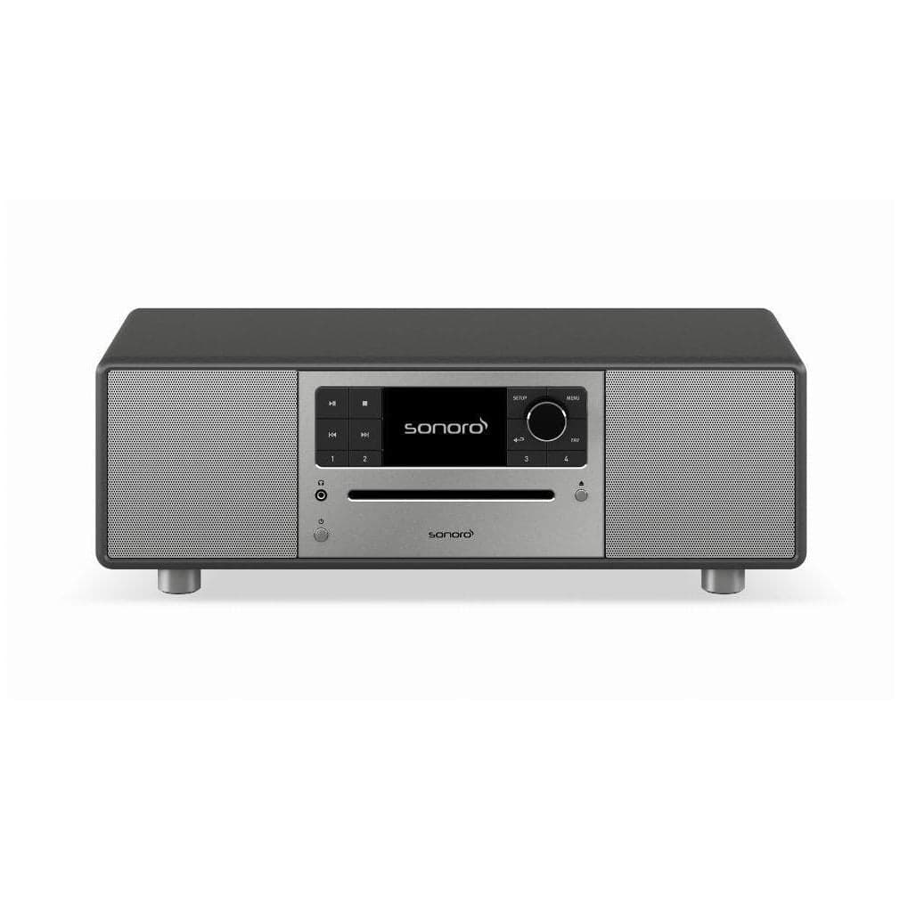 SONORO Prestige 2025 All-in-One-Muzieksysteem - Grafiet/Zilver