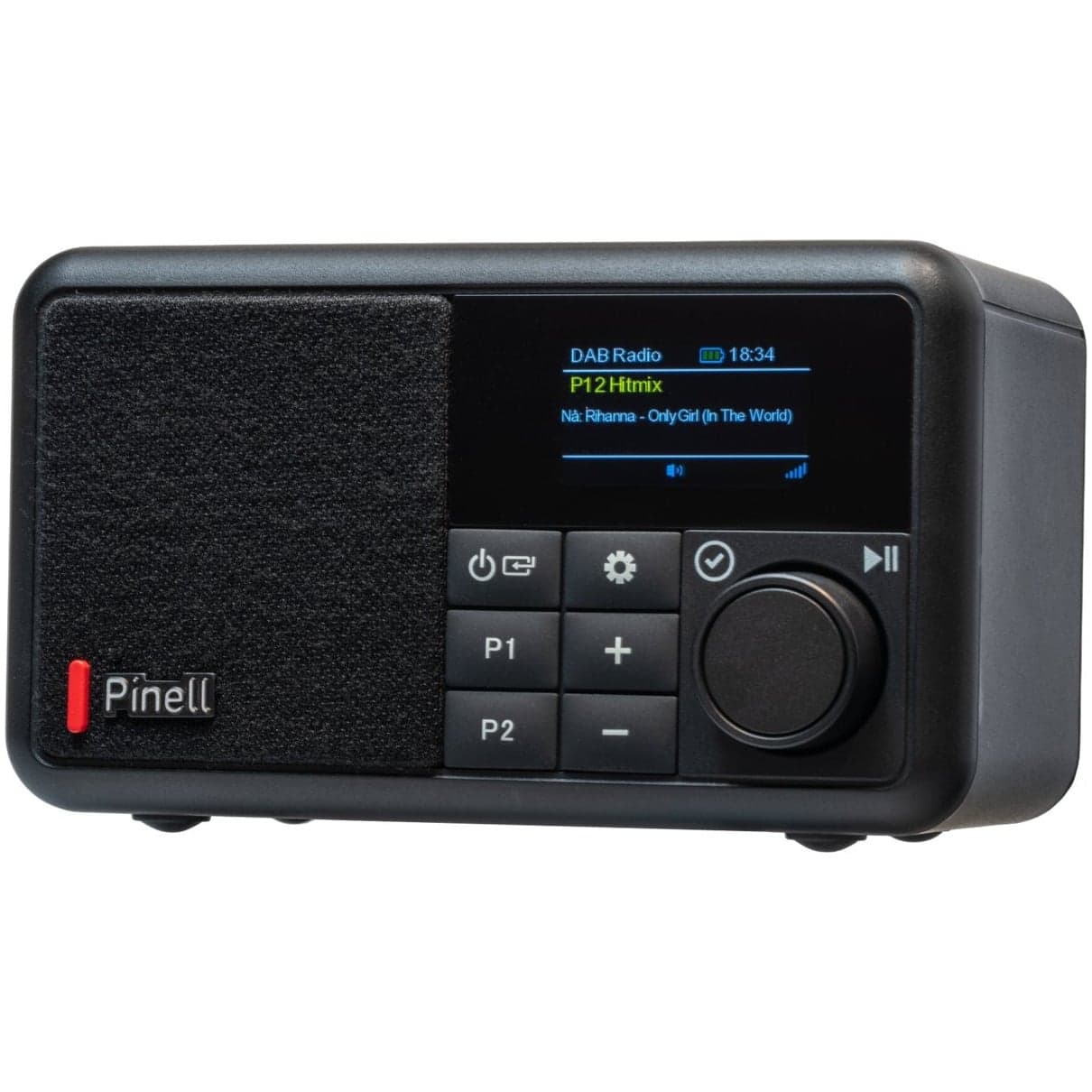Pinell COMPACT - Bluetooth - DAB+/FM - Bass speaker