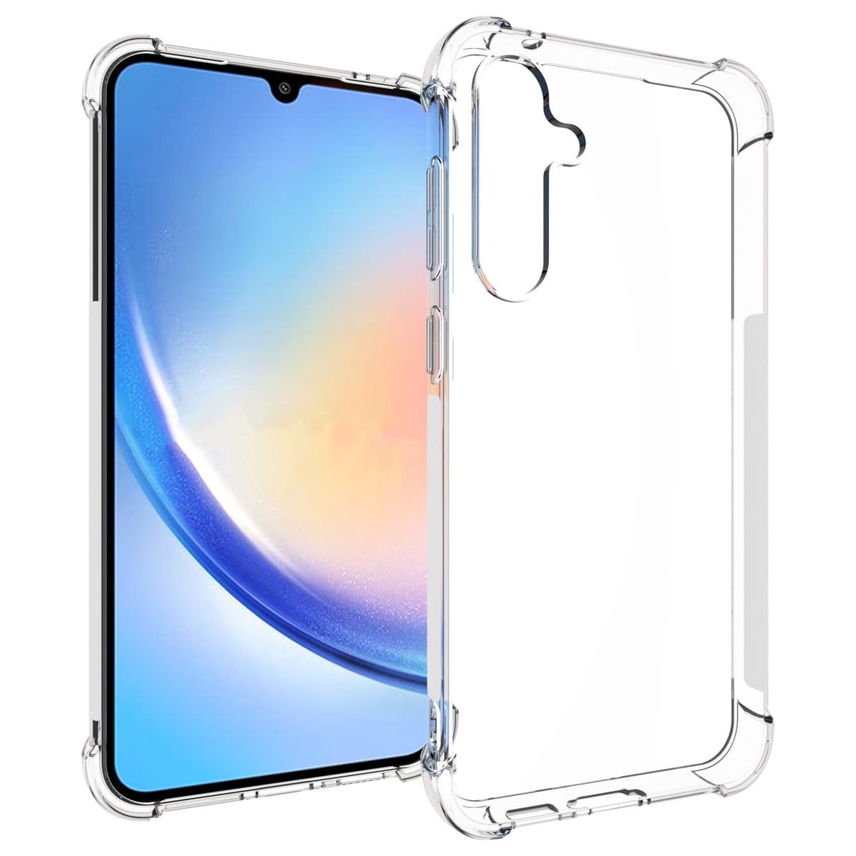 Accezz Hoesje - Geschikt voor Samsung Galaxy S23 FE - Clear Backcover - Transparant