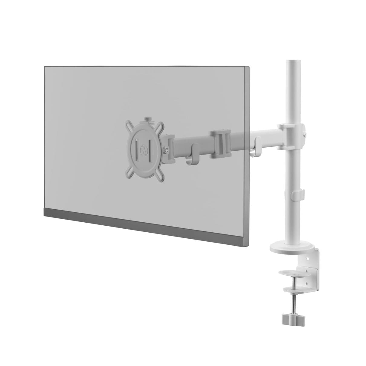 One For All DM2120 Smart-line universele monitorsteun - enkele monitorarm - VESA 100x100 - wit