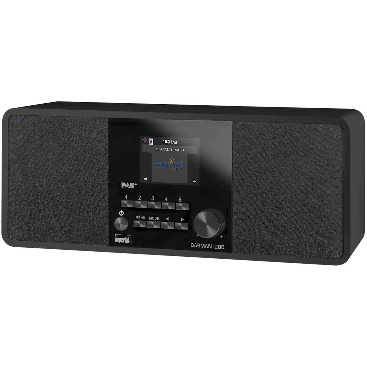Imperial DABMAN i200 (V2) Multifunctionele Stereo Radio DAB+ / FM / Internet Zwart